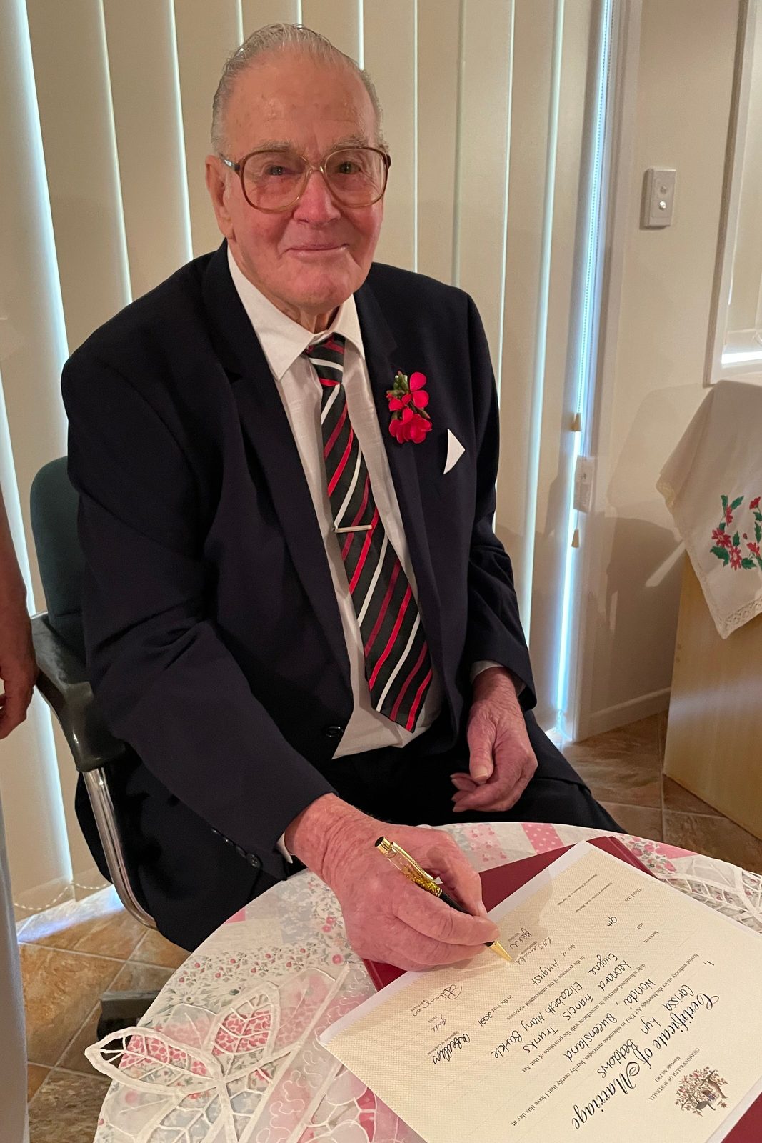 Memorial photo of Leonard (Len) Francis Trunks