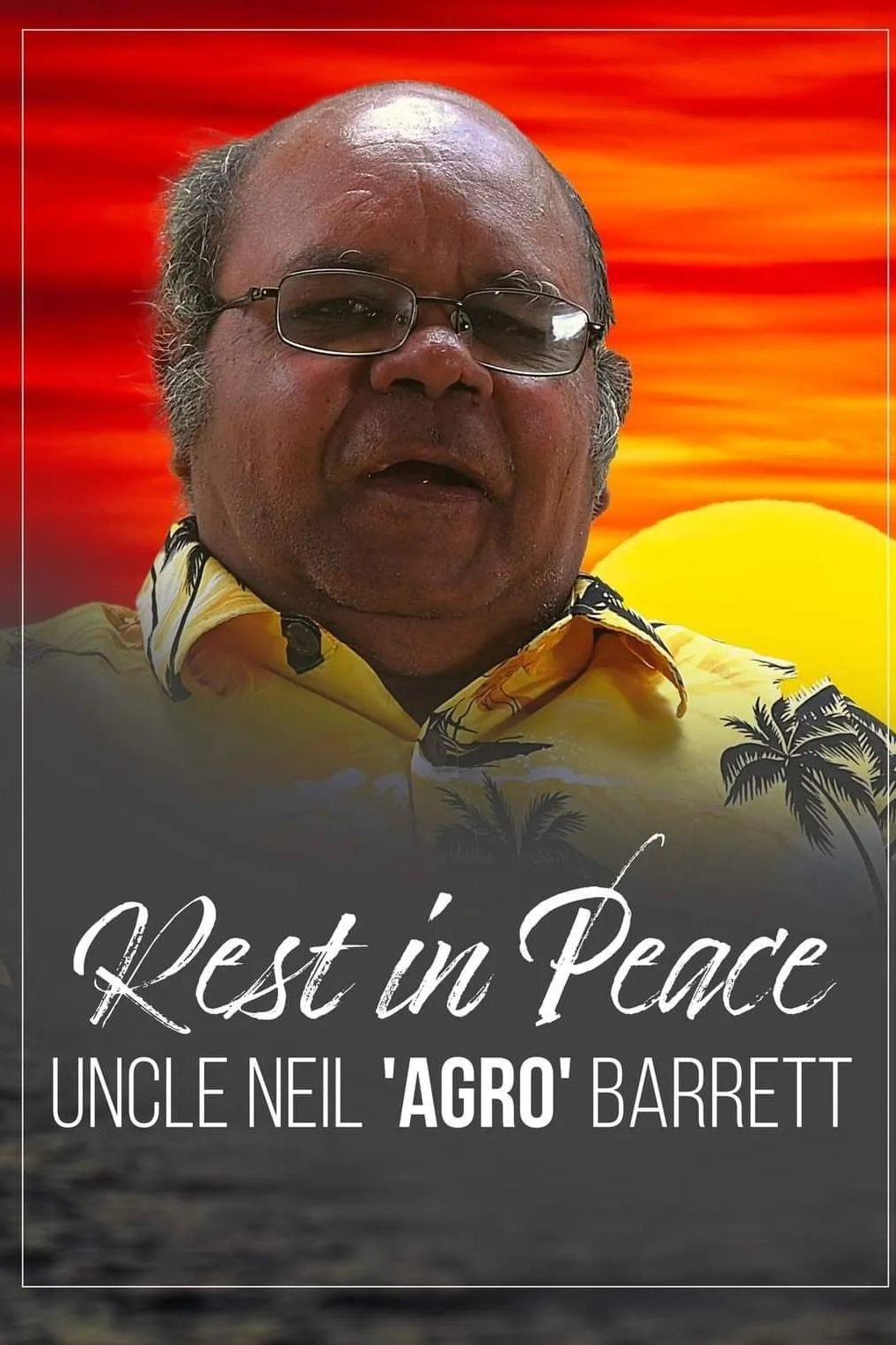 Memorial photo of Neil Vincent "Agro" Barrett